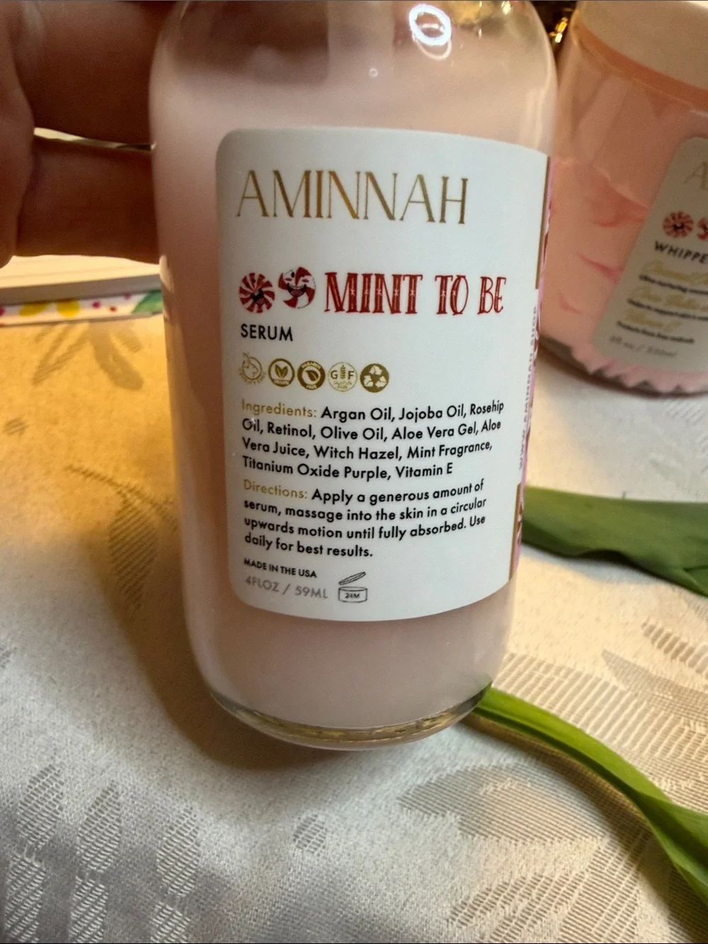 Aminnah beautiful skin